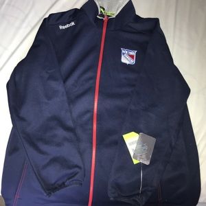NY Rangers full zip up jacket